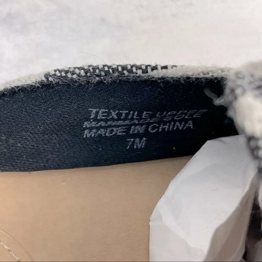LOFT | stripped espadrilles slip-on with front bow detail 7M